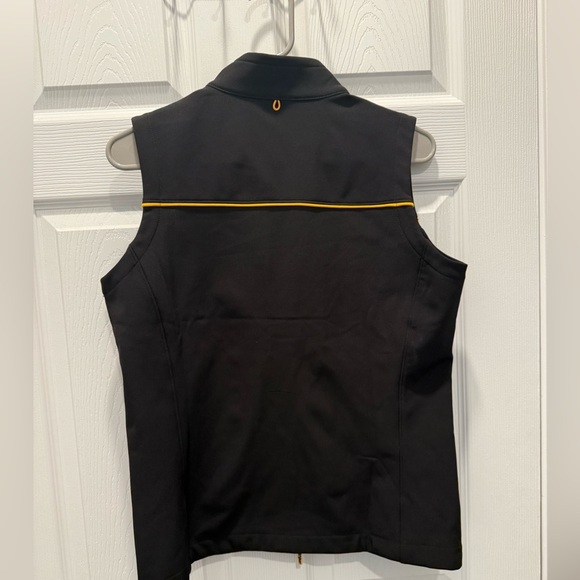 NWOT Stryker Vest Size Small. Black with yellow trim. - Picture 3 of 6